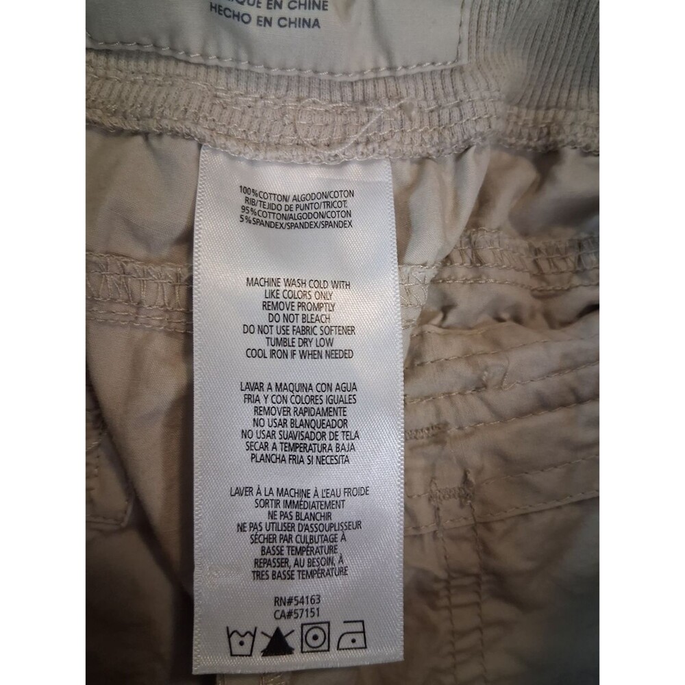 Calvin Klein 100% Cotton Performance  Comfort Shorts Women's Sz M Beige Outdoor - Picture 5 of 10